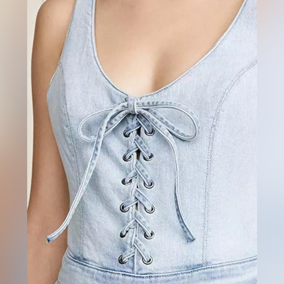 DL1961 Harriet Denim Jumpsuit in Dallas Size XS - Picture 2 of 6